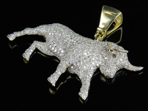 BULL DIAMOND PENDANT Modèles 3D en vedette