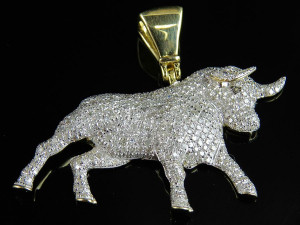 BULL DIAMOND PENDANT Modèles 3D en vedette