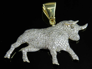BULL DIAMOND PENDANT Modèles 3D en vedette