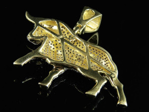 BULL DIAMOND PENDANT Modèles 3D en vedette
