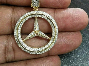 MERCEDES-BENZ DIAMOND PENDANT 2 3D Print Model