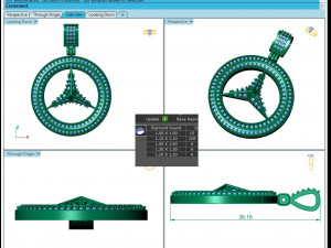 MERCEDES-BENZ DIAMOND PENDANT 2 Modèles 3D en vedette