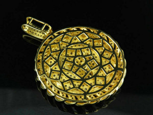 JOINING HAND DIAMOND PENDANT 5 3D Принт Модель