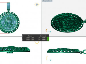 JOINING HAND DIAMOND PENDANT 5 3D Принт Модель