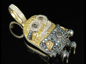 MINION DIAMOND PENDANT 3Dプリントモデル