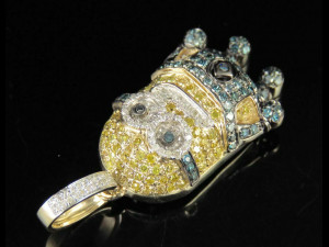 MINION DIAMOND PENDANT 3Dプリントモデル