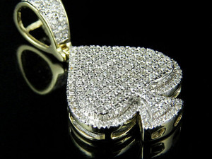ACES SPADE DIAMOND PENDANT 2 3Dプリントモデル
