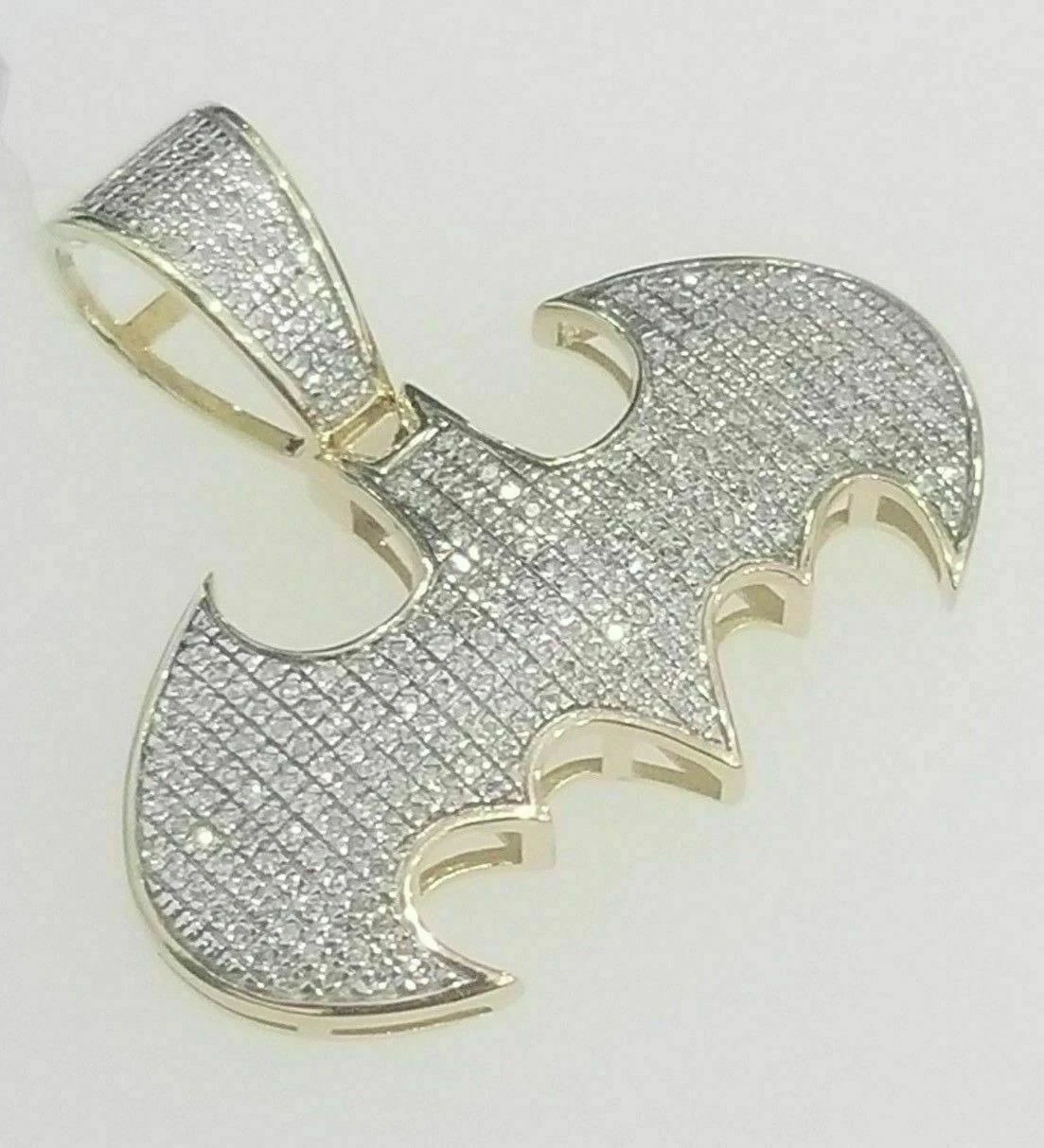 BATMAN LOGO DIAMOND PENDANT 2 3D Print Model .c4d .max .obj .3ds .fbx .stl .blend