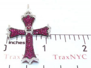 CROSS SIGN DIAMOND PENDANT 5 3Dプリントモデル