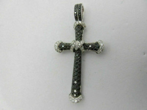 CROSS SIGN DIAMOND PENDANT 6 3D Принт Модель