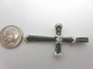 CROSS SIGN DIAMOND PENDANT 6 3D Принт Модель