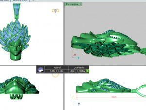GOKU DIAMOND PENDANT Model do druku 3D