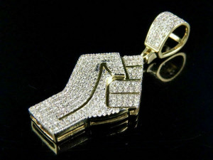 LIVES MATTER HAND DIAMOND PENDANT Modèles 3D en vedette