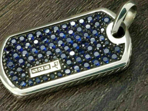 LIONTIN BERLIAN TAG ANJING PRIA Model Cetak 3D