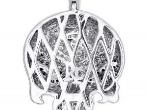PUNISHER SKULL DIAMOND PENDANT 3D Print Model