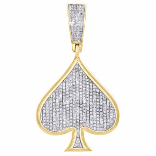 SPADE POKER ACE DIAMOND PENDANT 3 3D 프린트 모델 .c4d .max .obj .3ds .fbx .stl .blend 