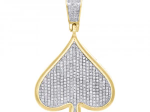 스페이드 포커 에이스 다이아몬드 펜던트 3 3D 프린트 모델