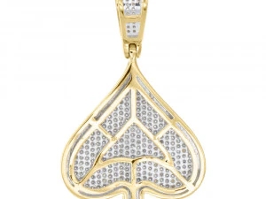 SPADE POKER ACE DIAMOND PENDANT 3 3D Print Model