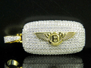 BENTLEY MEN DIAMOND PENDANT 3D Принт Модель