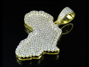 Iced out bentley best sale pendant