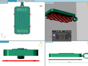 ROLLS- ROYC DIAMOND HIP HOP PENDANT 3D प्रिंट मॉडल