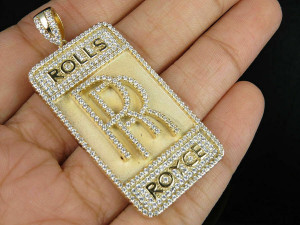 ROLLS- ROYC DIAMOND HIP HOP PENDANT 3D प्रिंट मॉडल
