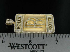 ROLLS- ROYC DIAMOND HIP HOP PENDANT 3D प्रिंट मॉडल