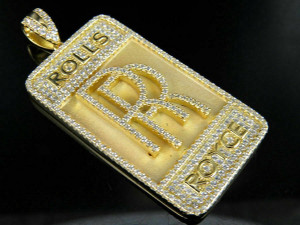 ROLLS- ROYC DIAMOND HIP HOP PENDANT 3D प्रिंट मॉडल
