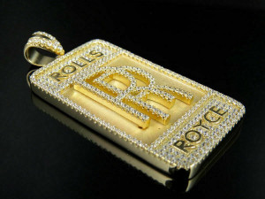 ROLLS- ROYC DIAMOND HIP HOP PENDANT 3D प्रिंट मॉडल