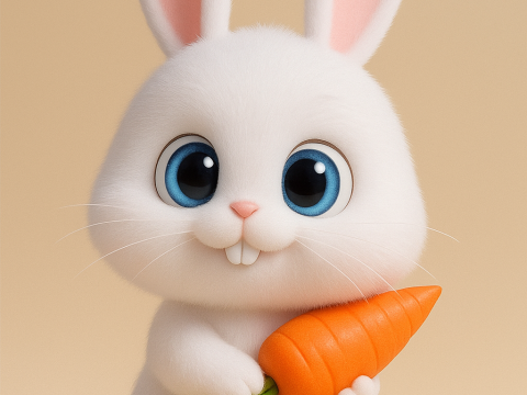 Easter Bunny Vibes 3D Принт Модель
