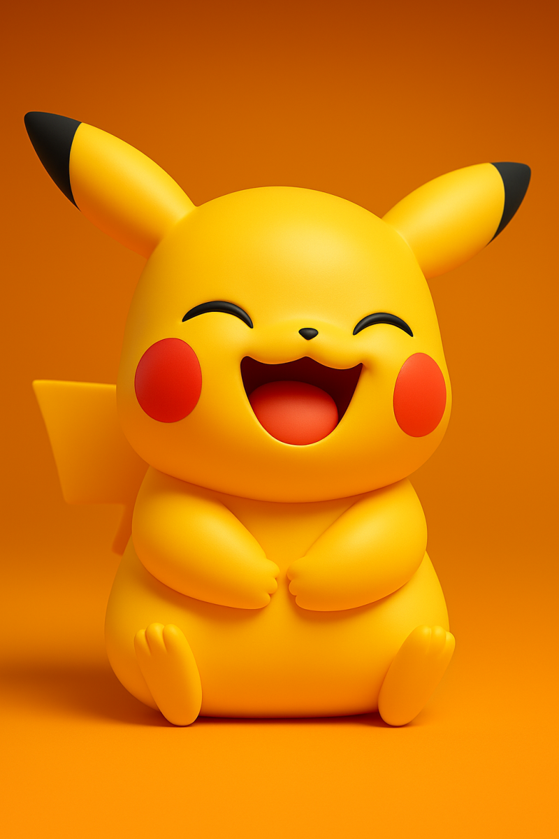 Pikachu - Pokemon Character Modello di stampa 3D .c4d .max .obj .3ds .fbx .stl .blend