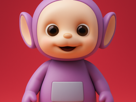 Tinky Winky From Teletubbies Modelo de impresión 3D
