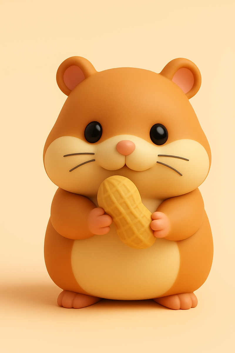 Rodent Rhapsody - Stylized Hamster 3D प्रिंट मॉडल .c4d .max .obj .3ds .fbx .stl .blend 