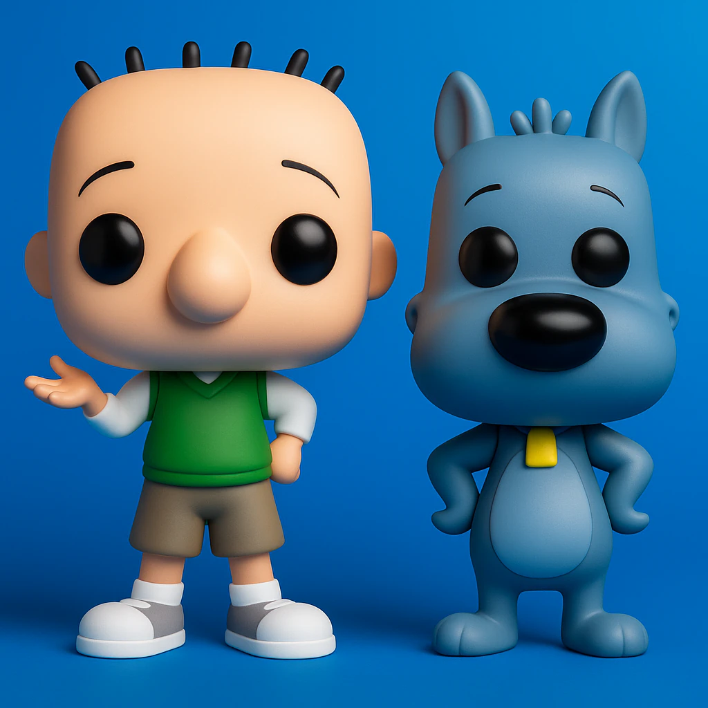 DOUG FUNNIE FUNKO 3D Print Model .c4d .max .obj .3ds .fbx .stl .blend