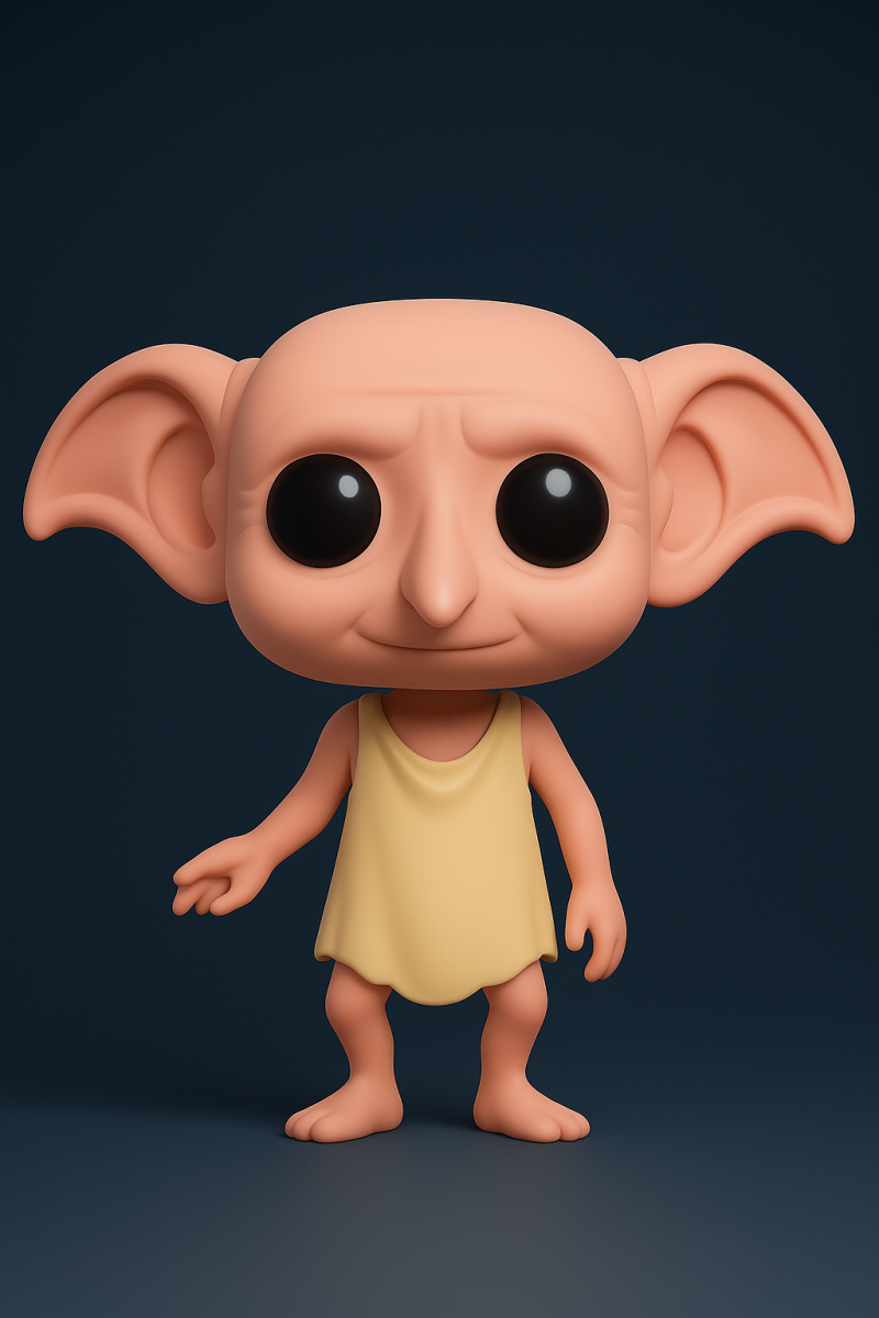 Harry Potter - Dobby Elf 3D 프린트 모델 .c4d .max .obj .3ds .fbx .stl .blend 