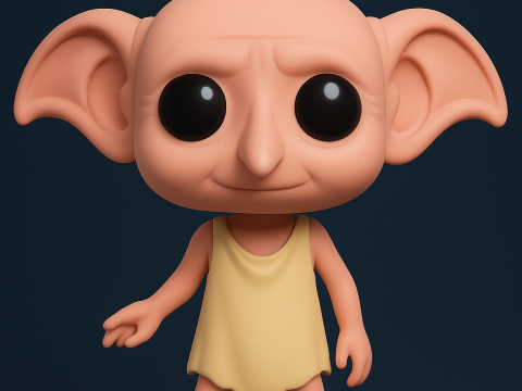 Harry Potter - Dobby Elf 3D 프린트 모델