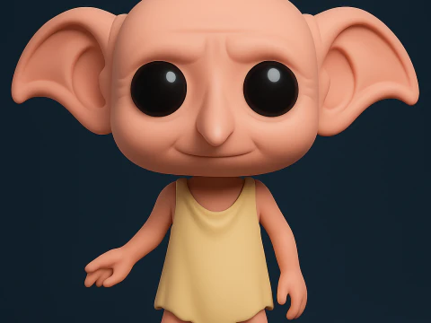 Harry Potter - Dobby Elf 3D Print Model