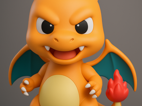 Pokemon Charizard 3D 프린트 모델