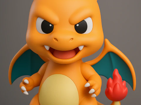 Pokémon Charizard Modelo de Impressão 3D