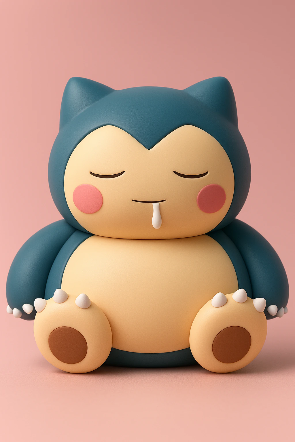 Pokemon Snorlax 3D Print Model .c4d .max .obj .3ds .fbx .stl .blend 