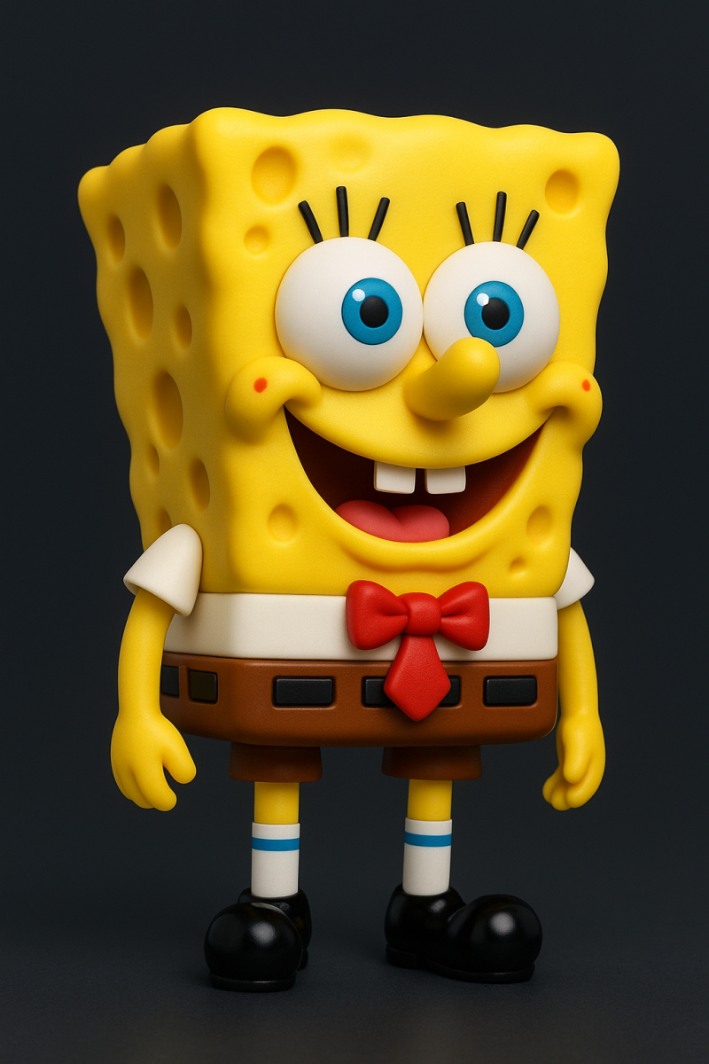 SpongeBob SquarePants Modelo de Impressão 3D .c4d .max .obj .3ds .fbx .stl .blend