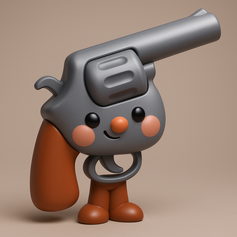 Cute Toy Character 3D 打印模型 .c4d .max .obj .3ds .fbx .stl .blend 