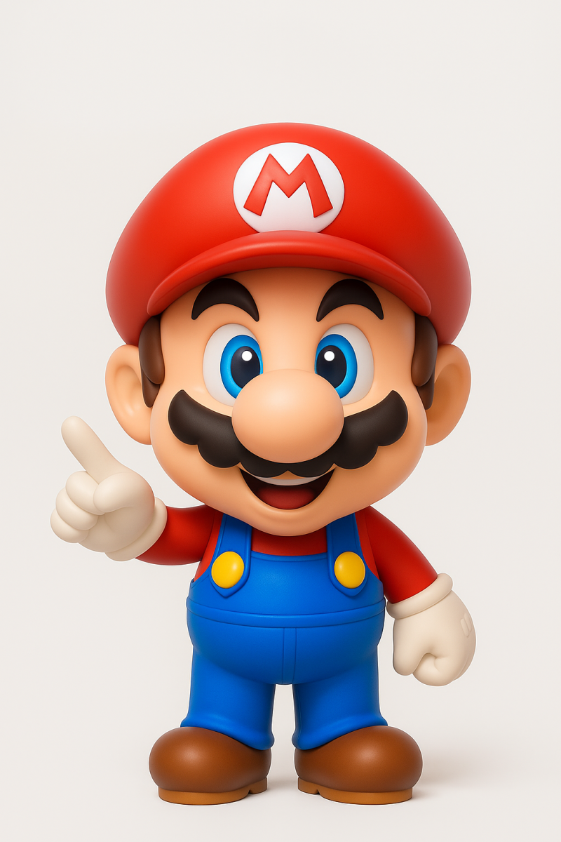 Nintendo Super Mario Bros Modello di stampa 3D .c4d .max .obj .3ds .fbx .stl .blend 