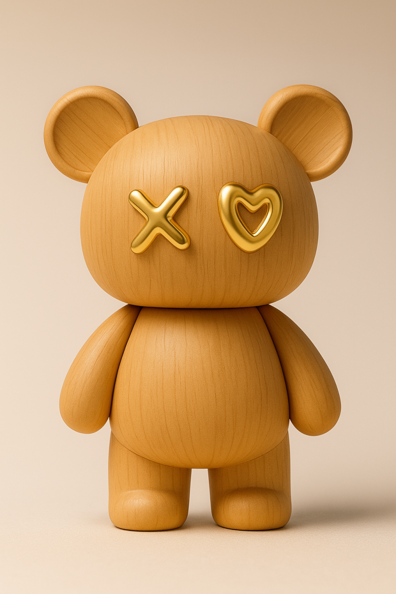 BUKA - Teddy Bear Model Cetak 3D .c4d .max .obj .3ds .fbx .stl .blend 