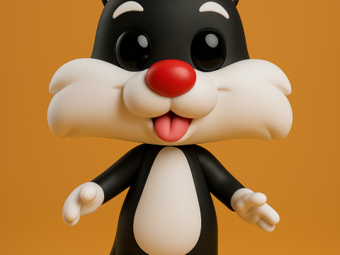 Sylvester - Looney Tunes Modelo de Impressão 3D
