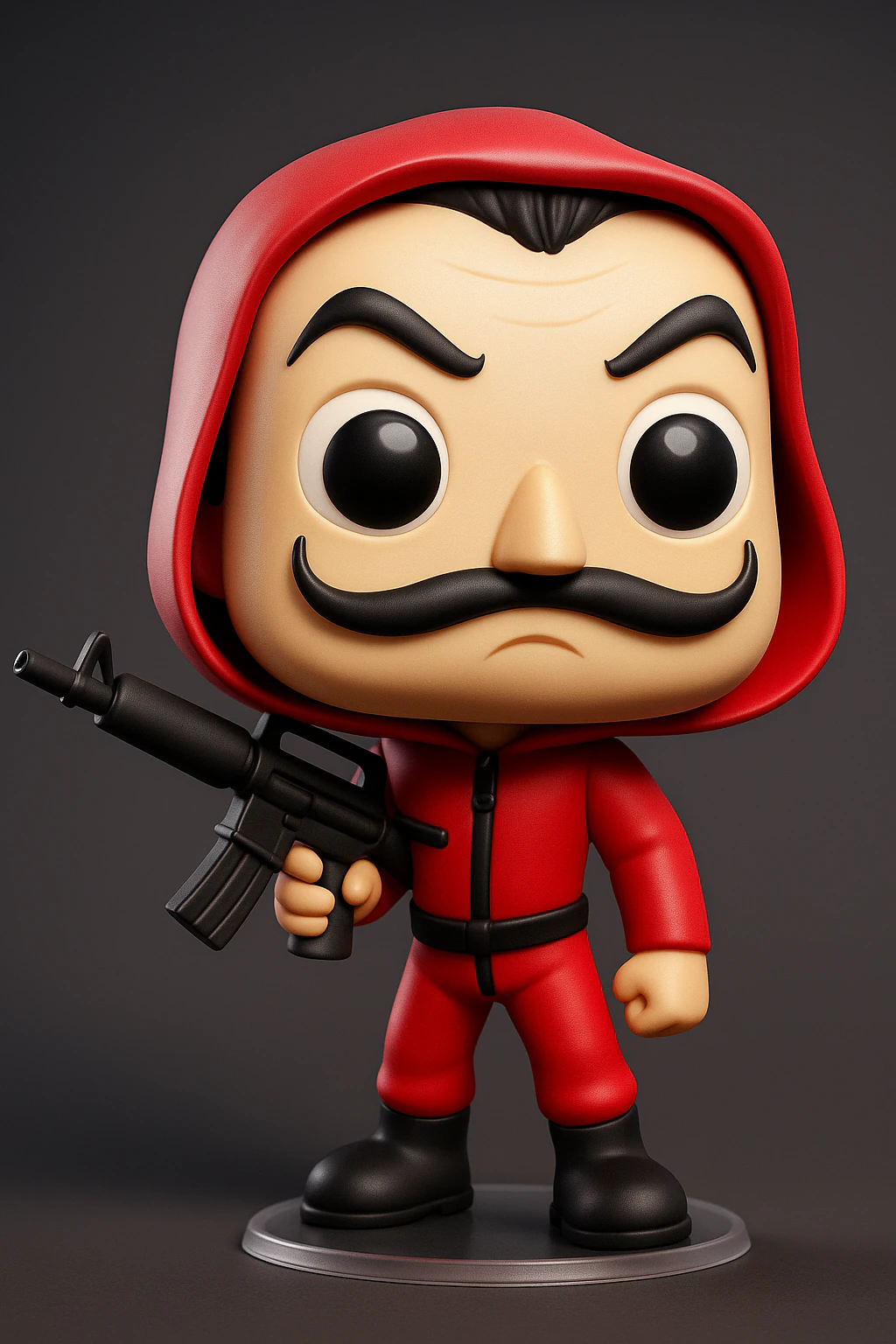 Money Heist - La Casa de Papel 3D Print Model .c4d .max .obj .3ds .fbx .stl .blend 