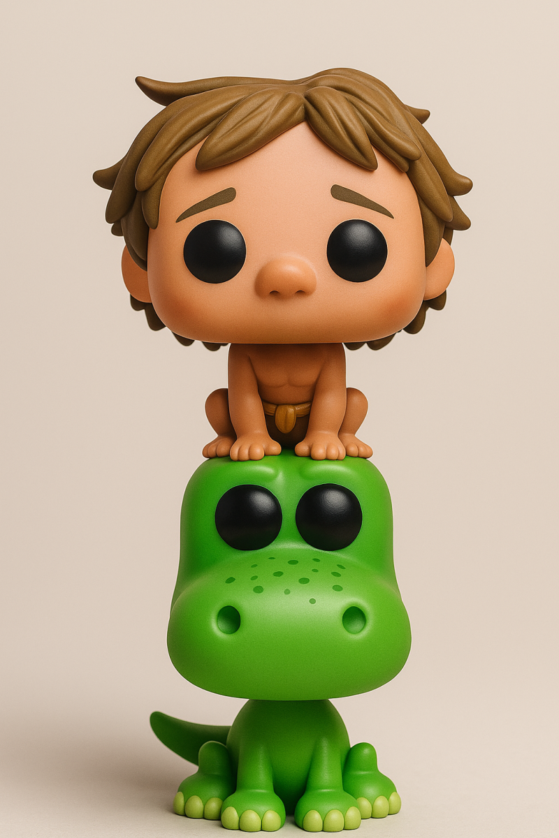 Arlo And Spot - The Good Dinosaur 3D 打印模型 .c4d .max .obj .3ds .fbx .stl .blend 