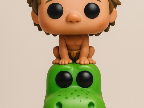 Arlo And Spot - The Good Dinosaur 3D 프린트 모델