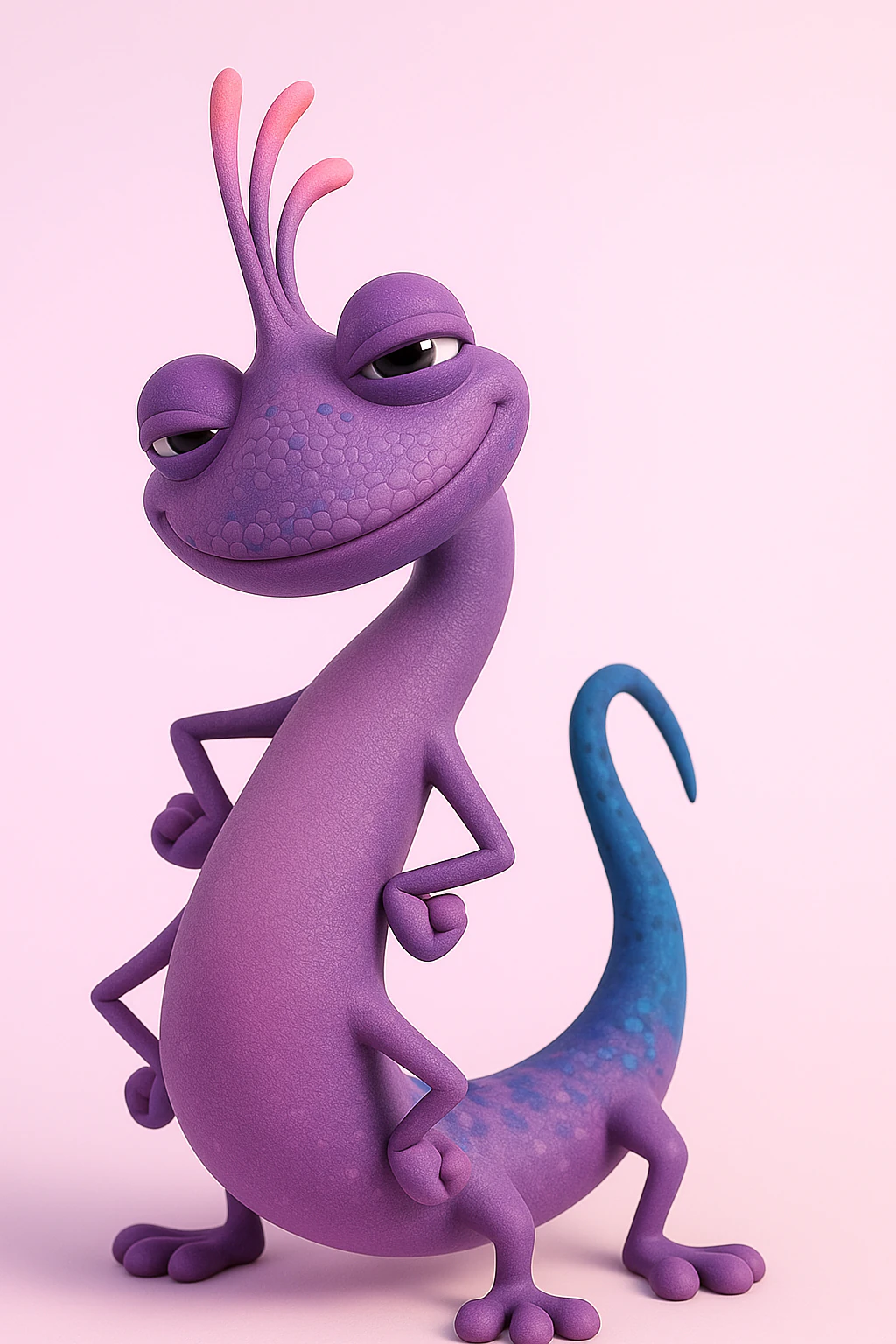 Monsters Inc Randall Boggs 3D Print Model .c4d .max .obj .3ds .fbx .stl .blend 