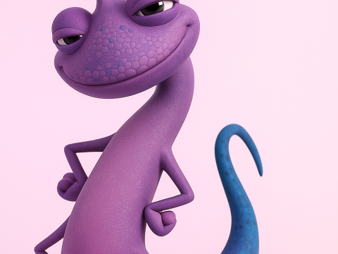 Monsters Inc Randall Boggs Model Cetak 3D